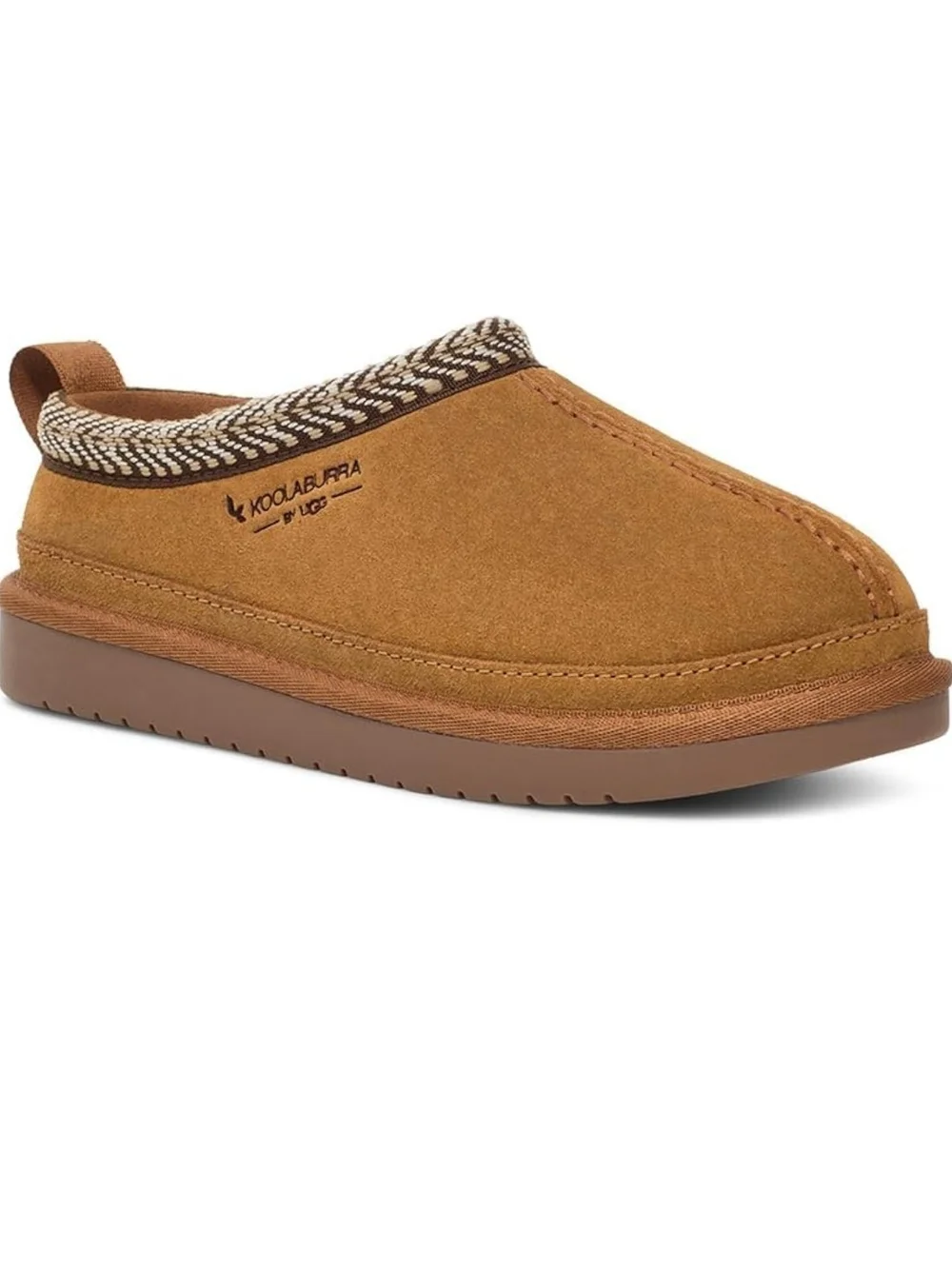 Koolaburra By UGG Kids Brown Slip-On Cozy Shoe Downtown Casual